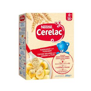 Nestle Cerelac Granen Biscuitkruimeltjes Baby 4+ Maanden 250g