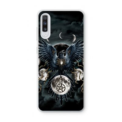 Sinister Wings: Samsung Galaxy A70 Transparant Hoesje
