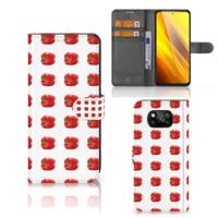 Xiaomi Poco X3 | Poco X3 Pro | Book Cover | Paprika Red
