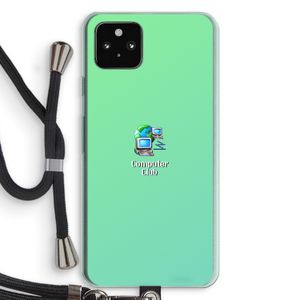 Win98: Pixel 5a 5G Transparant Hoesje met koord