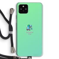 Win98: Pixel 5a 5G Transparant Hoesje met koord