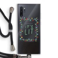 It's Lit: Samsung Galaxy Note 10 Plus Transparant Hoesje met koord