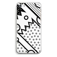 Pop Art #4: iPhone 5 / 5S / SE Transparant Hoesje