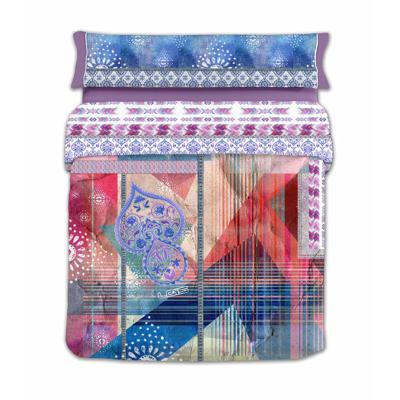 Dekbedovertrek Lois JAVA P. Mauve 144 Draden 150 x 230 cm