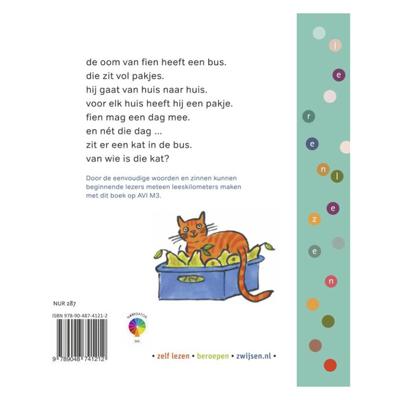 WPG Uitgevers Leren lezen - een kat in de bus (avi-m3)
