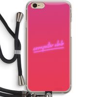 Vice Glow: iPhone 6 / 6S Transparant Hoesje met koord