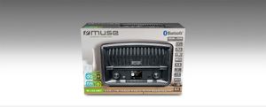 Muse M-135DBT Retro Radio DAB+ Donkerbruin