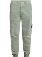 Stone Island pantalon cargo à patch logo - Vert Stone Island pantalon cargo à patch logo - Vert