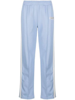 Sporty & Rich pantalon de jogging à logo brodé - Bleu