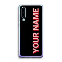 Namecase: Huawei P30 Transparant Hoesje