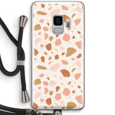 Terrazzo N°18: Samsung Galaxy S9 Transparant Hoesje met koord