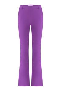 Studio Anneloes Flair Shiny Trousers 09711 Flared 5200 Purper