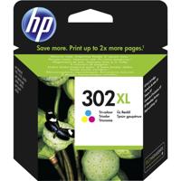 HP 302XL Inktcartridge Origineel Cyaan, Magenta, Geel F6U67AE Inkt HP 302XL Inktcartridge Origineel Cyaan, Magenta, Geel F6U67AE Inkt