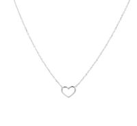 TFT Collier Witgoud Hart 0,8 mm 40 - 42 - 44 cm - thumbnail