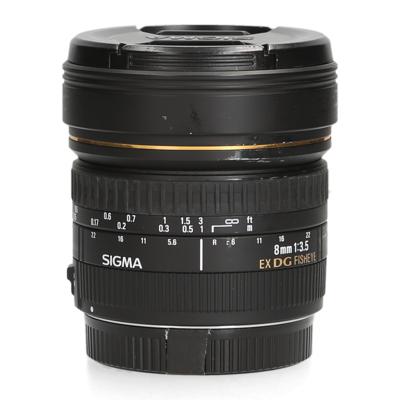 Sigma Sigma 8mm F3.5 EX DG Fisheye - Sigma SA