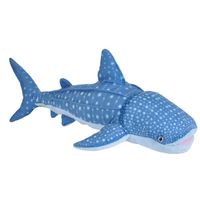 Pluche walvis haai dierenknuffel 65 cm   -