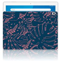 Lenovo Tab M10 Siliconen Hoesje Palm Leaves