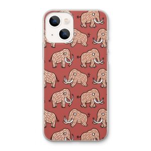 Mammoet: iPhone 13 Transparant Hoesje