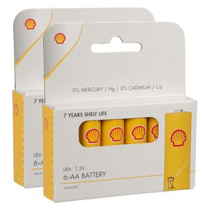 Shell Batterijen Penlite - AA type - 12x stuks - Alkaline