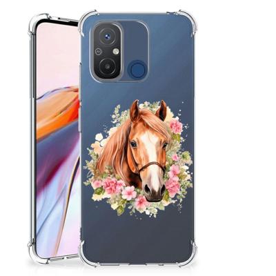Case Anti-shock voor Xiaomi Redmi 12C Paard Case Anti-shock voor Xiaomi Redmi 12C Paard