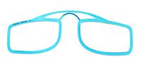 Leesbril OOPS azuurblauw/transparant
