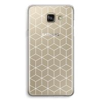 Zwart-witte kubussen: Samsung Galaxy A5 (2016) Transparant Hoesje Zwart-witte kubussen: Samsung Galaxy A5 (2016) Transparant Hoesje