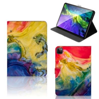 Hoes iPad Pro 11 2020/2021/2022 Watercolor Dark Hoes iPad Pro 11 2020/2021/2022 Watercolor Dark