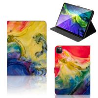 Hoes iPad Pro 11 2020/2021/2022 Watercolor Dark