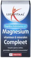 Lucovitaal Supplement Magnesium, Vitamine, Mineralen Compleet - 30 Tabletten