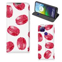 Motorola Moto G9 Power | Flip Style Cover | Pink Macarons
