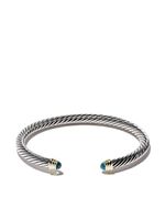 David Yurman bracelet Cable en or 14ct et argent sterling (5 mm) - thumbnail