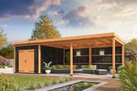 DHZ verblijf Wierden verticale wanden zwart geïmpregneerd