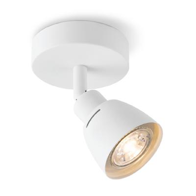 Moderne LED Opbouwspot AKA - Wit - 9.5/9.5/13cm - lichts plafondspot - gemaakt van metaal - voor Woonkamer en Slaapkamer