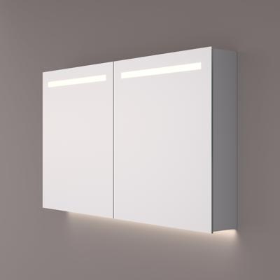 Spiegelkast Hipp Design SPK 52000 Rechthoek Met Verlichting Incl. Spiegelverwarming en Stopcontact (Alle Maten)