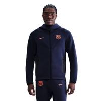 Nike FC Barcelona Tech Fleece Vest 2025-2026 Donkerblauw Oranje