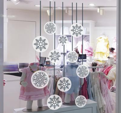 Kerst raamsticker voor winter