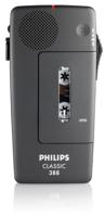 Philips Pocket Memo 388 Classic Analoog dicteerapparaat Opnameduur (max.) 30 min. Zwart incl. draaglus