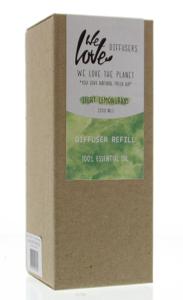 We Love Diffuser light lemongrass refill