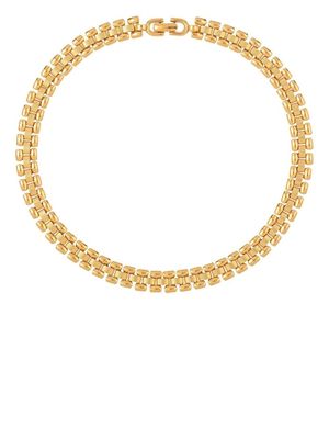 Susan Caplan Vintage collier ras-du-cou (années 1980) - Or