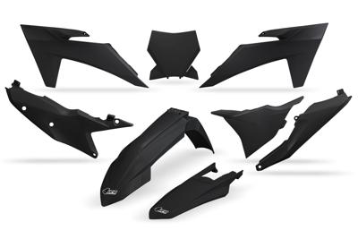 UFO PLAST kappenset trim kit ufo ktm black