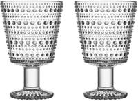 Iittala Glazen Kastehelmi - Helder - 260 ml - 2 stuks - thumbnail