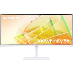 Samsung ViewFinity S6 S34C650TAU LED-monitor Energielabel G (A - G) 86.4 cm (34 inch) 3440 x 1440 Pixel 21:9 5 ms DisplayPort, HDMI, Hoofdtelefoon (3.5 mm