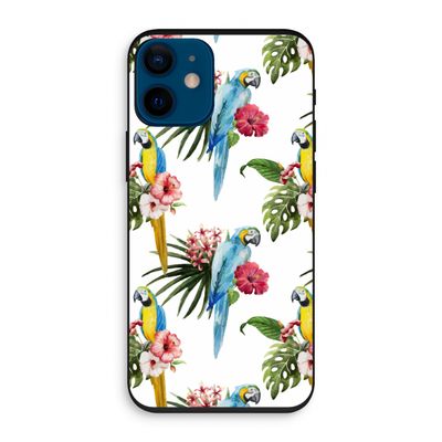 Kleurrijke papegaaien: iPhone 12 mini Biologisch afbreekbaar hoesje