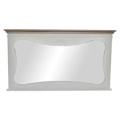 Wandspiegel DKD Home Decor Wit Natuurlijk 105 x 64 x 4,5 cm