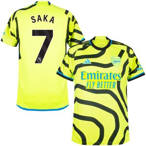 Arsenal Shirt Uit 2023-2024 + Saka 7