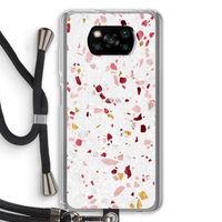 Terrazzo N°9: Xiaomi Poco X3 NFC Transparant Hoesje met koord