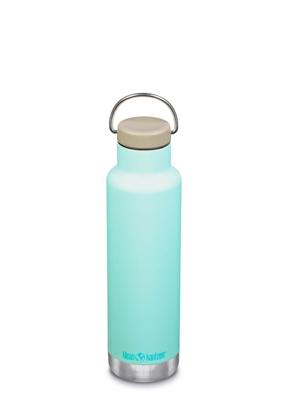Klean Kanteen Classic Narrow 591ml/20oz + Ringdop Thermosfles Blue Tint 592 ml