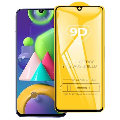 Voor Galaxy M21 9D Full Glue Full Screen Tempered Glass Film