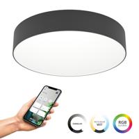 Eglo Design plafondlampGallizzi-Z smart zwart Ø 49cm - c