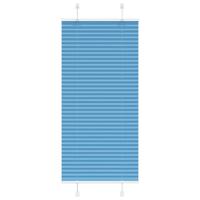 Pliss rolgordijn 65x150 cm stofbreedte 64,4 cm polyester blauw